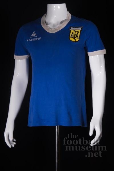 Juan  Barbas  Match Worn  Argentina Shirt